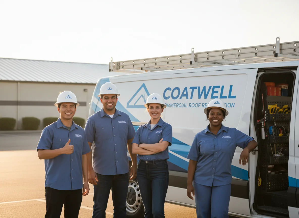 Commercial roof coating company in Cumberland, VA